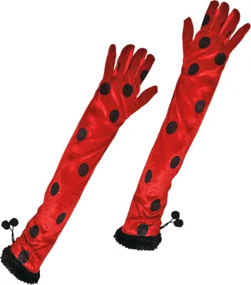 Produktbild von Handschuhe Marienkäfer Kostüm - Lang