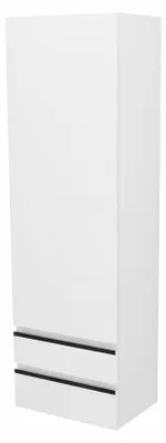 Productafbeelding van Kolpa ALEXIS kast met deur en lades, model A 1461, kleur wit
