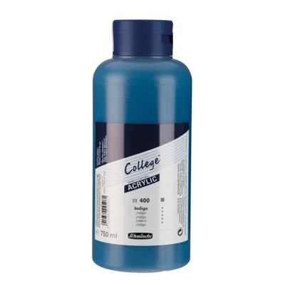 Produktbild von Schmincke 750ml College Acryl Indigo Acryl 33 400 030