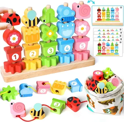 Obrázok produktu pre Montessori hračky pre deti od 2, 3 a 4 rokov: darčeky pre chlapcov a dievčatá