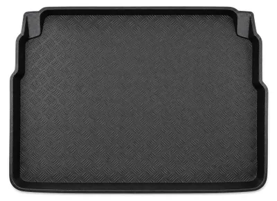 Productafbeelding van Rubberen kofferbakmat voor Mercedes-Benz Klasa E W210 1995-2002 (sedan) – zwart, op maat
