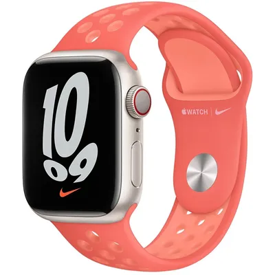 Produktbild von Apple ML853ZM/A Intelligentes tragbares Accessoire Band Pink Fluor-Elastomer