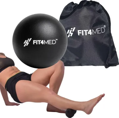 Obrázek produktu pro FIT4MED | Physioball Roller - Černý - 6,5 cm - Masážní míček - Masáž spouštěcích bodů