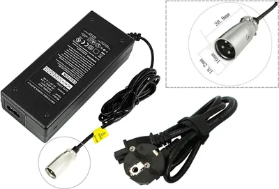 Obrázok produktu pre Nabíjačka pre 36V batériu vhodnú pre HP1202L3, CF080L1020, batériu pre e-bike