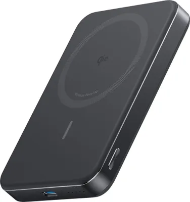 Obrázok produktu pre Bezdrôtová magnetická externá batéria Anker MagGo, 10 000 mAh, ultra tenká, Qi2 15 W, čierna