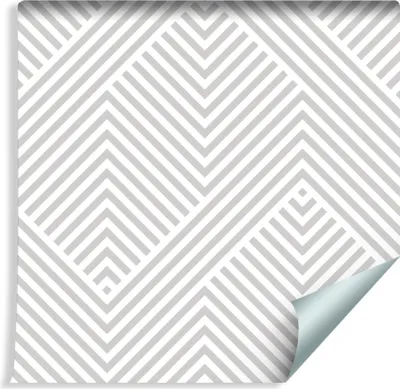 Zdjęcie produktu dla Tapeta Do Sypialni Abstrakcyjny nowoczesny Optyczny Wzór GEOMETRYCZNY z modnym efektem 3D