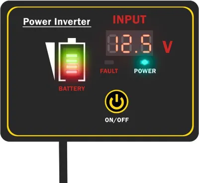 Produktbild von Loadchamp Fernbedienung für Wechselrichter Spannungswandler 12V 230V Inverter