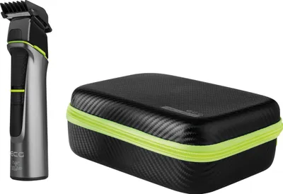 Zdjęcie produktu dla Maszynka do strzyżenia włosów ECG ZS 2620 Magnetic | Wielofunkcyjna maszynka do strzyżenia włosów | 2 wymienne głowice i 6 nasadek | Zmywalna, wodoodporna - IPX5 | 500 mAh bateria |