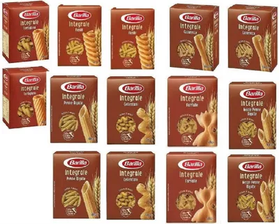 Produktbild von TESTPAKET Pasta Barilla integrali Vollkorn italienisch kurze Nudeln (14 x 500g)