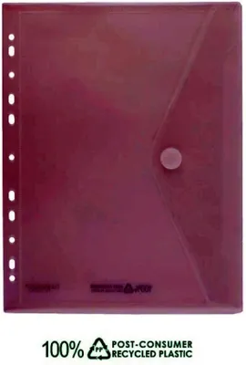 Produktbild von FSY Sichttasche A4, Abheftrand, trans klar, Recycling-PP1 Stück