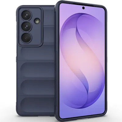 Produktbild von Handyhülle für Samsung Galaxy S26+ Weich TPU Silikon Stossfest Anti-rutsch Hülle Dunkelblau