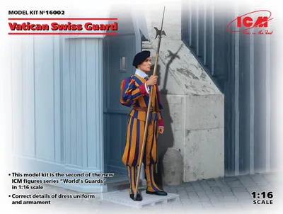 Produktbild von ICM 16002 - 1:16 Vatican Swiss Guard - Neu
