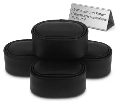 Image de Solidchoice - Coffret de 4 supports pour montres, adaptés aux boîtes à montres