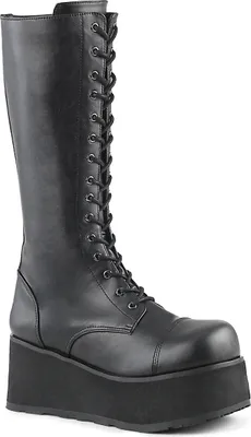 Obrázok produktu pre TRASHVILLE-502 Dámske čižmy DemoniaCult, Black , EU 44, US 12