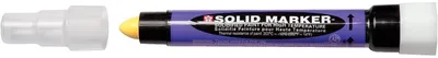 Produktbild von Sakura Solid Marker Slim, Gelb, Schwarz, Blau, -10 - 200 °C, Beton, Glas, Eisen, Leder, Papier, Gummi, Stahl, Holz, 138 mm, 1 Stück(e)