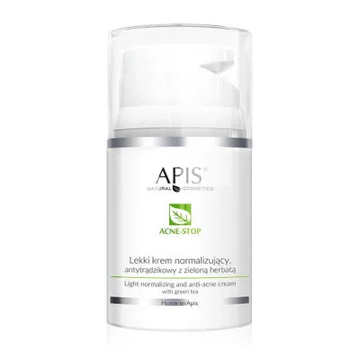 Produktbild von APIS - Home terApis ACNE-STOP Leicht normalisierende Anti-Akne-Creme mit Grüntee, 50ml