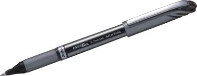 Produktbild von Liquidgelroller EnerGel 0.35mm schwarz Packung mit 12 Stück