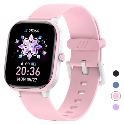 Produktbild von Fitness-Tracker für Kinder, IP68 wasserdichter Aktivitäts-Tracker, Schrittzähler, Herzfrequenzmesser, 19 Sport-Gesundheitsmodi, tolles Geschenk