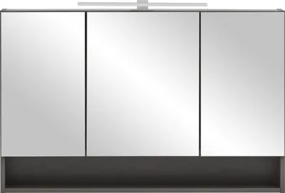 Image de Badezimmerspiegelschrank >Kaprun< (B/H/T: 100x64x20 cm) in graphit