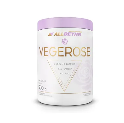 Produktbild von ALLDEYNN VEGEROSE 500g Schokolade Veganes Eiweiß Vegan Protein