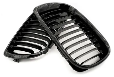 Produktbild von ESEN SKV 66SKV075 Kühlergrill Frontgrill für BMW 3 Limousine (E46) Schwarz Glänzend