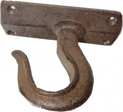 Produktbild von Deckenhaken Gusseisen antikbraun