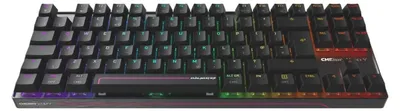 Produktbild von CHERRY MX 8.2 Pro TMR Wireless, Verkabelt & Kabellos, USB + RF Wireless + Bluetooth, Magnetic-mechanical key switch, QWERTZ, RGB-LED, Schwarz
