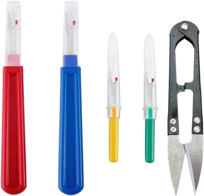 Produktbild von 4 Teiliges Nahttrenner Set mit Kappe Und Garnschere (Nähwerkzeug)