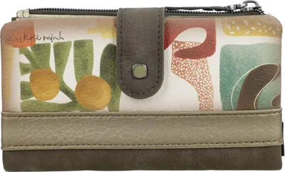 Produktbild von Anekke Geldbörse Muse Amphora RFID Wallet Multicolor braun