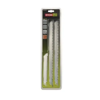 Obrázek produktu pro Ryobi RAK03SSRB 3 univerzální pilové listy přímočará pila na dřevo plast kov