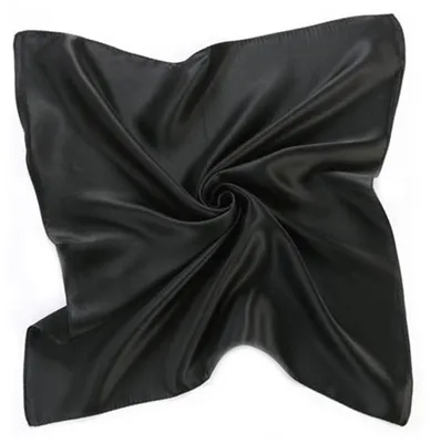 Imagen del producto de MEISHINE®: Pañuelo de seda elegante para mujer, 52 x 52 cm, hecho de 100% seda pura