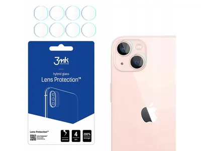 Obrázok produktu pre Sklo na objektív fotoaparátu Apple iPhone 14 - Ochrana objektívu 3mk Lens Protection