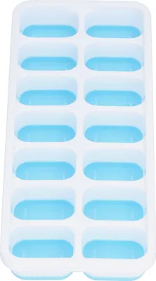 Zdjęcie produktu dla Taca na kostki lodu Plastikowa silikonowa forma do lodu ze zdejmowaną pokrywką do CocktailBlue