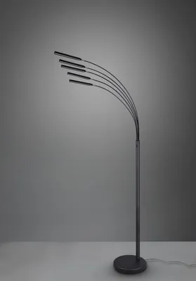 Zdjęcie produktu dla Lampa stojąca łukowa LED REED czarny RL R41031532