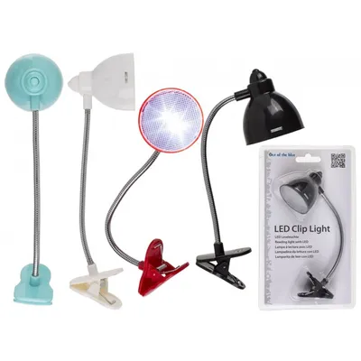 Image de Lampe de lecture avec 2 LED (piles incluses) env. 17 cm