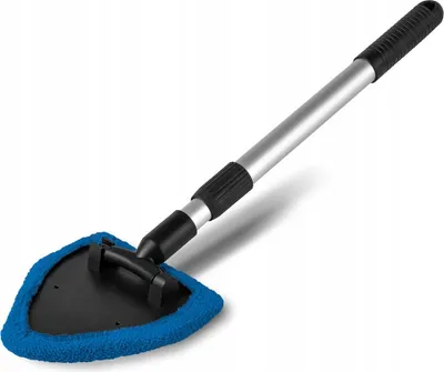 Obrázek produktu pro ToM-PaR teleskopický mycí kartáč 38-52cm - mycí kartáč s mikrovláknem na mytí oken - ergonomický mycí kartáč - účinná péče o auto