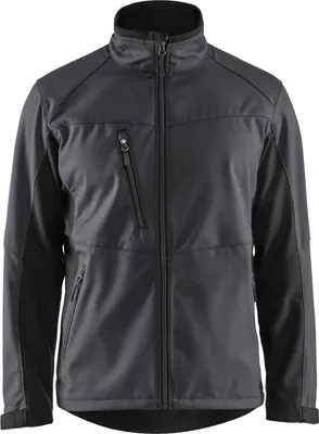 Produktbild von Blakläder® Softshell Jacke Mittelgrau/Schwarz 4950 2516, Farbe:mittelgrau/schwarz, Größe:M