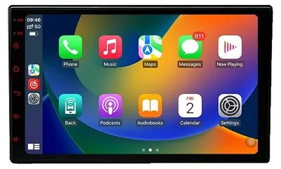 Obrázok produktu pre Autorádio, dotykový displej, podpora multimédií, kompatibilné s modelmi VW, V1 Pro C (2 GB, 32 GB)