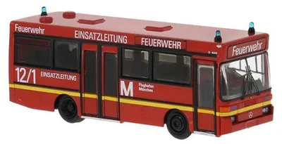 Produktbild von Brekina Stadtbus MB O402 vom Flughafen München Feuerwehr 52283