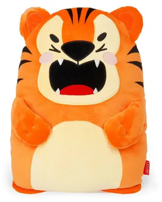 Produktbild von Kissen Super Soft Tiger 39 cm orange/schwarz