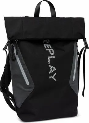 Image de REPLAY sac à dos de loisirs sac à dos pour ordinateur portable Backpack Black noir