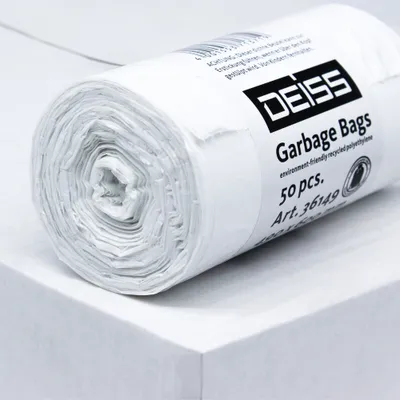 Produktbild von DEISS LDPE Müllbeutel 30 Liter, 36149 - Rolle / 30 Liter | Rolle (50 Stück)