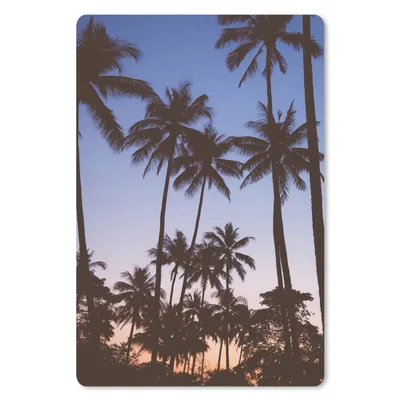 Produktbild von MuchoWow® Mauspad Mousepad Palme - Tropisch - Sommer - Himmel 40x60 cm - Mousepads - Maus Mat - Pad - Mausunterlage - Schreibtisch Accesoire