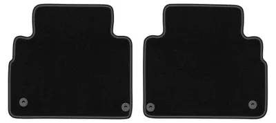 Immagine prodotto di Tappetini posteriori in moquette per Lexus RX II 2003-2008 (SUV) – 2 pezzi, neri, su misura – Wielganizator LUX