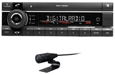 Obrázok produktu pre Autorádio Kienzle MCR 1120 DAB Bluetooth hands-free digitálne rádio