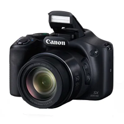 Produktbild von Canon PowerShot SX530 Kompaktkamera schwarz, Farbe:Schwarz