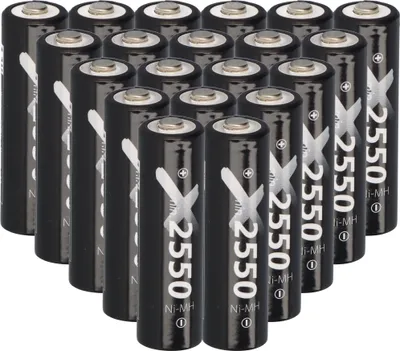 Obrázok produktu pre 20x XCell Mignon Akku LSD Plus Ni-MH 1,2 V 2550 mAh s nízkym samovybíjaním