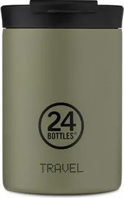 Immagine prodotto di 24Bottles Travel Tumbler 350 ml verde in acciaio inox (24B620)