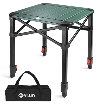 Produktbild von VILLEY Aluminium Klapptisch mit Tragetasche 40 * 40 * 53cm
