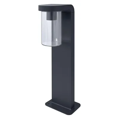 Produktbild von LEDVANCE LED Stehleuchte und Wegeleuchte für 1x E27 Leuchtmittel, Design Leuchte in moderner Optik, 50cm Höhe, aus Aluminium und klarem Glas, ENDURA CLASSIC CASCADE 80CM Post E27 CLR
